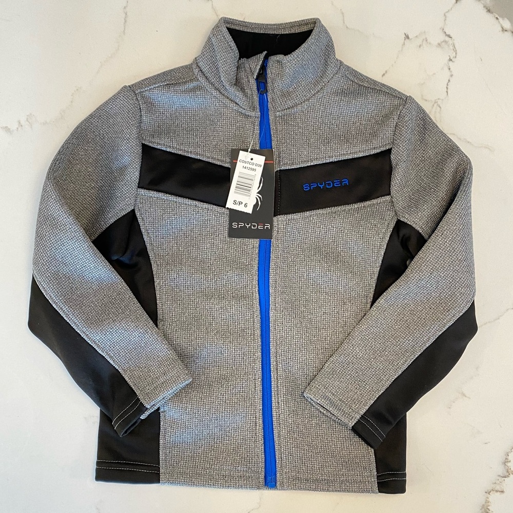 Spyder Zippered Sweatshirt Jacket
